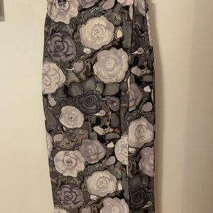 Floral Print Women's Vintage Skirt
